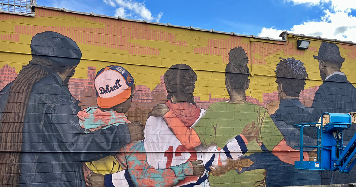 small business murals project Detroit 2022