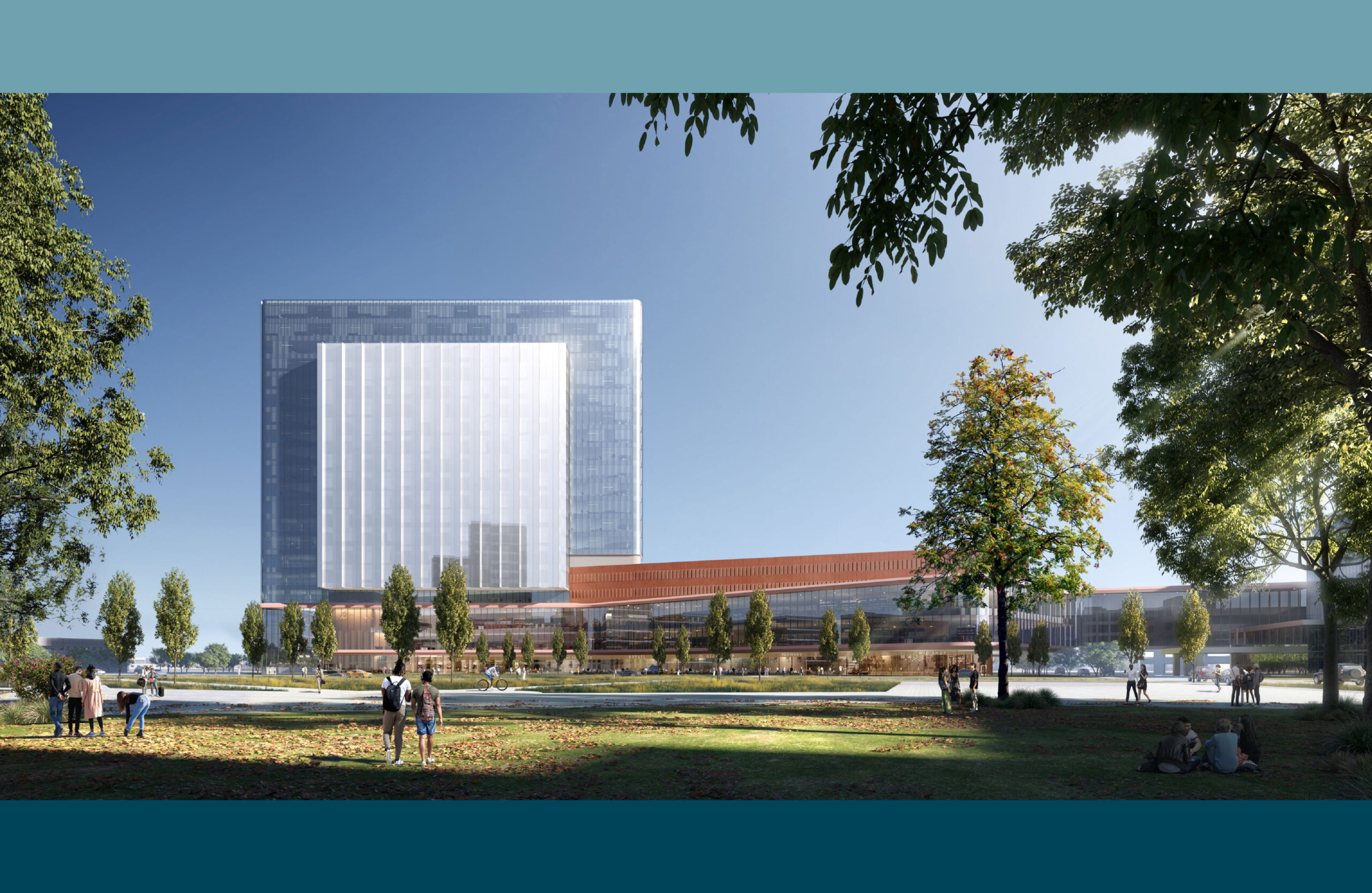 Henry Ford Health Hospital expansion rendering